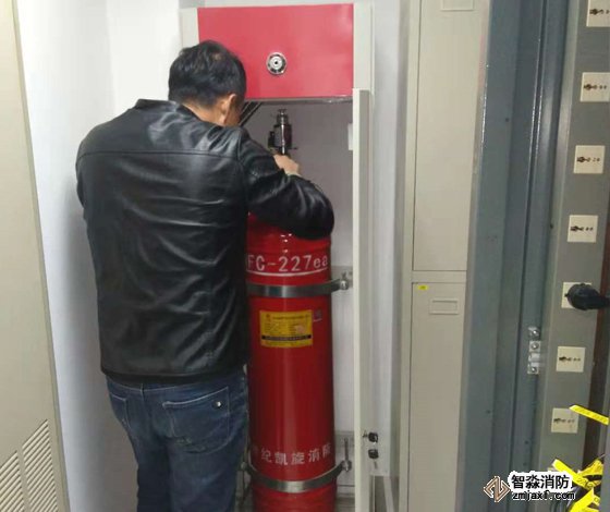 柜式七氟丙烷气体灭火系统安装